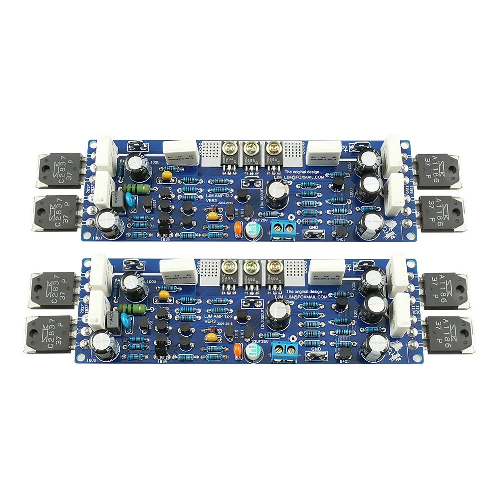 Aiyima 2 Bộ Khuếch Đại Công Suất Âm Thanh Ban 1943 5200 Bộ Phận Khuếch Đại Âm Thanh 120Wx2 Mini Amp Tiếng Ồn Thấp Tuyến Tính Transistor Lưỡng Cực
