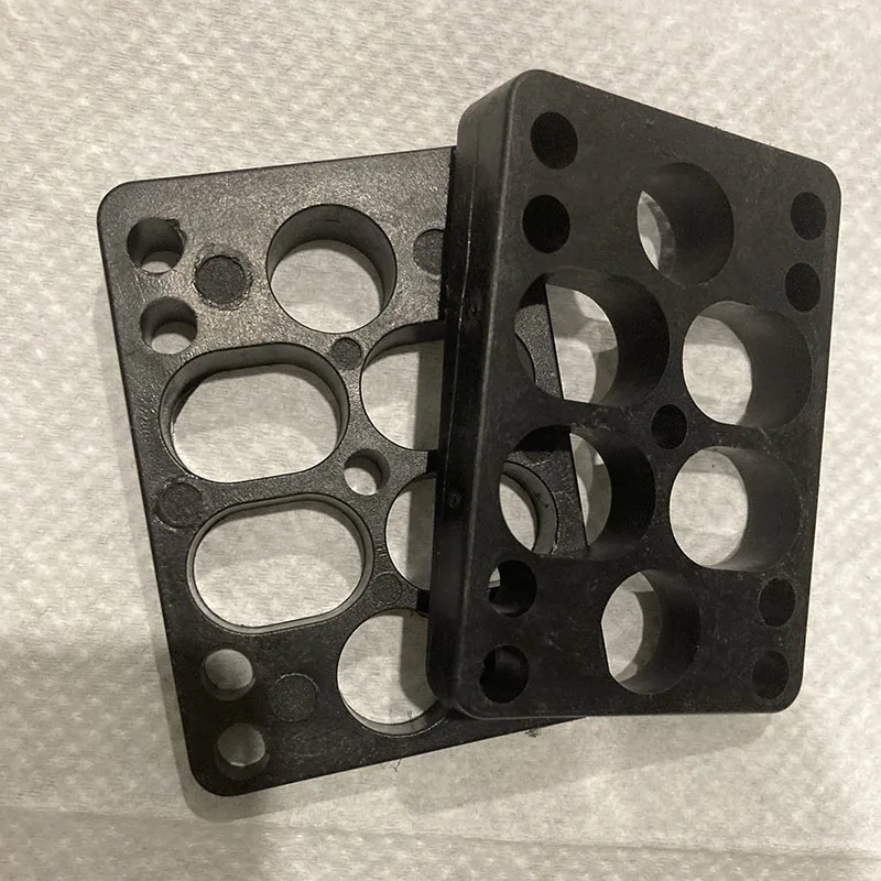 1 Cặp 8-12Mm Longboard Risers Xuống Dốc Bảng Dài Dốc Riser Xe Tải Miếng Đệm Tiêu Chuẩn 75*55Mm không Đồng Đều Chiều Cao Tăng Skate Miếng Đệm