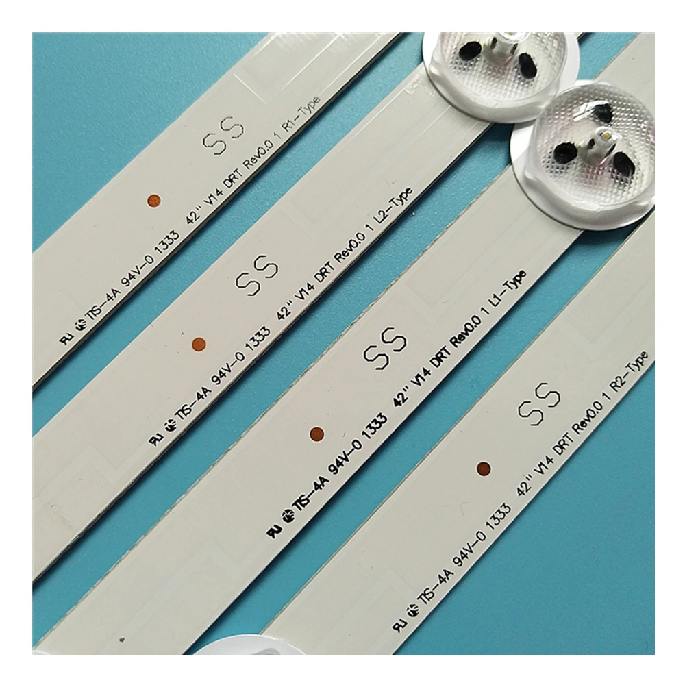 Tiras de retroiluminación LED para TV Philips 42PFH6309/88 42PFT6309/60 barras de TV LED 42 "V14 DRT REV0.0 1 L1 R1 bandas reglas 6916L-1455A