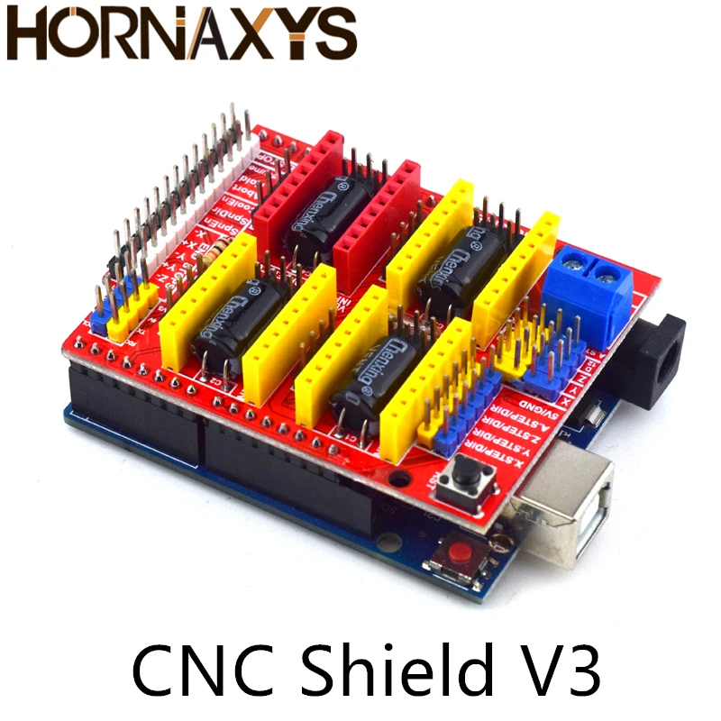 Mới CNC V4 Shield V3 Khắc/3D Máy In/A4988 Lái Xe Mở Rộng Ban Cho Arduino Diy