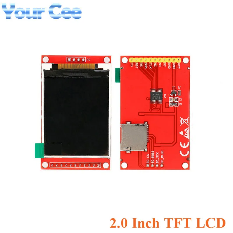 1.44/1.8/2.0/2.2/2.4/2.8/3.5 Polegada colorido tft lcd módulo de exibição spi serial drive st7735 ili9225 ili9341 128*128 240*320