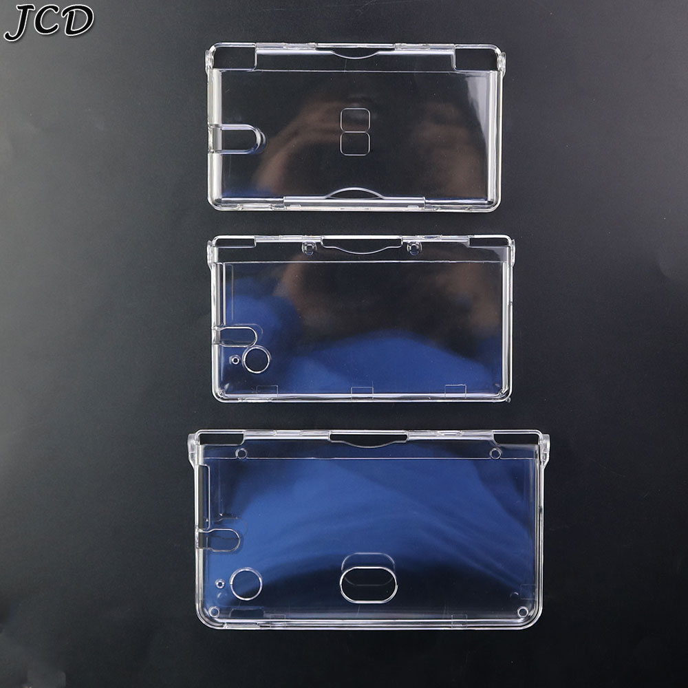 JCD Plastic Clear Crystal Protective Hard Shell Skin Case Cover For GBA SP NDSL DSI NDSi XL 3DS XL New 3DS XL LL Console