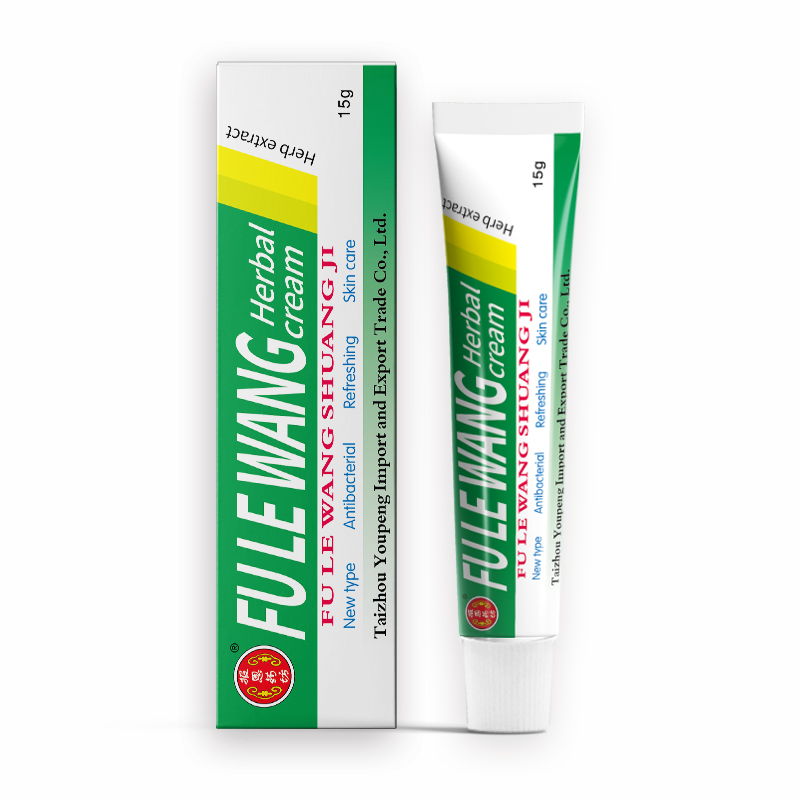 YIGANERJING FULEWANG Crema para Psoriasis, crema para el cuidado de la piel, Dermatitis, Eczema, ungüento, tratamiento, 15g