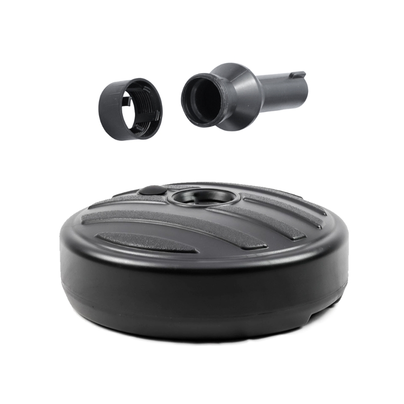 Base sombrilla para jardín libre, sombrilla playa, con relleno soporte Base agua o color negro