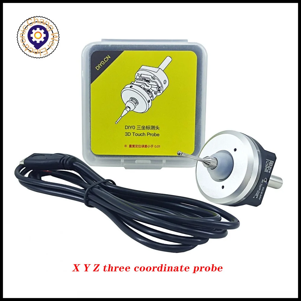 อัพเกรดล่าสุด V6 Anti-ROLL 3D Touch Probe EDGE Finder เดสก์ท็อป Cnc Probe ใช้งานร่วมกับ Mach3 และ Grbl