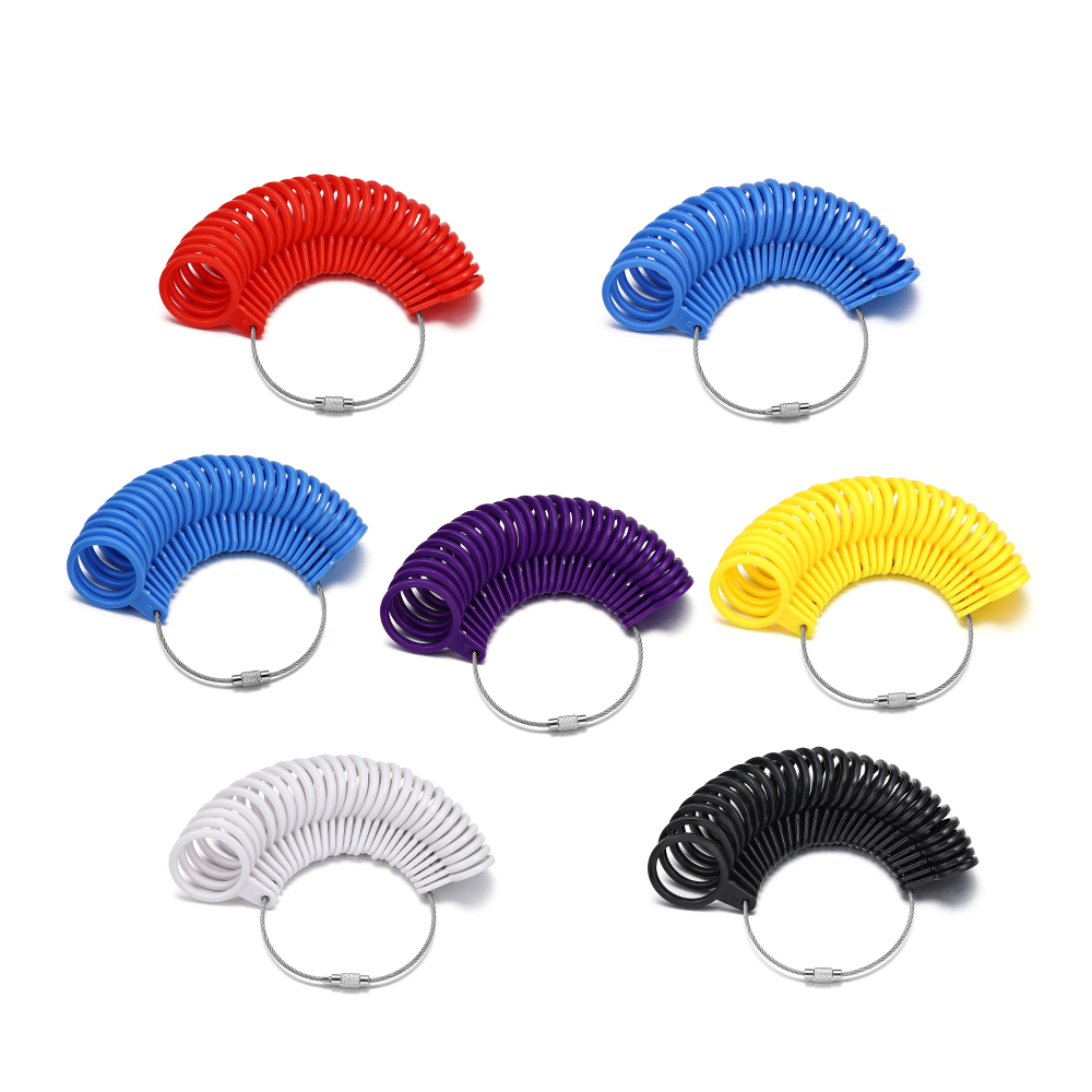 1 ชิ้น Professional เครื่องประดับเครื่องมือแหวน Mandrel Stick Finger Gauge แหวน Sizer วัด UK/US ขนาดสําหรับ DIY เครื่องประดับขนาดชุดเครื่องมือ