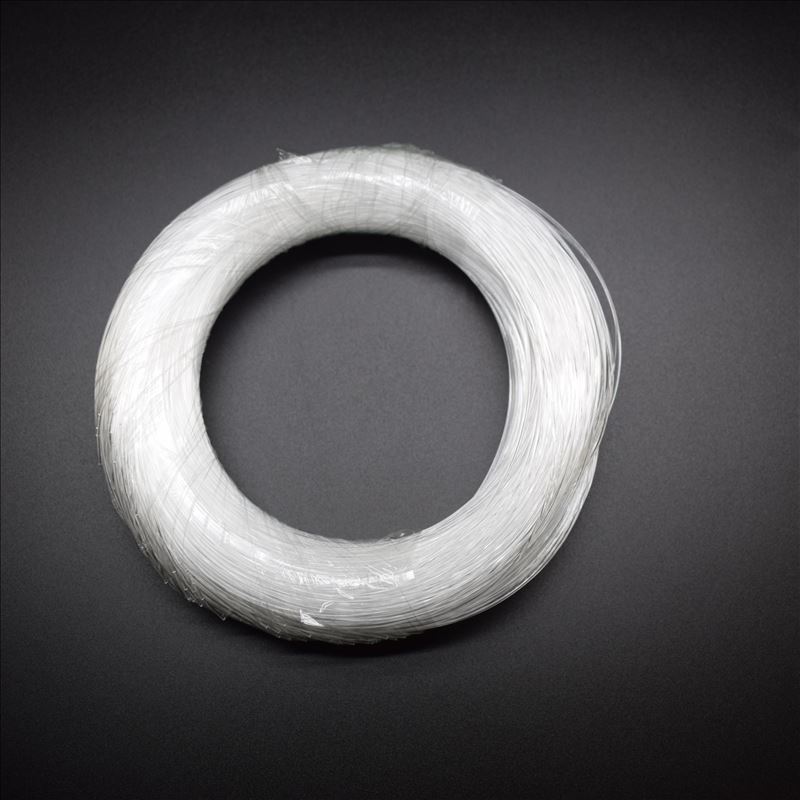 Cable de fibra óptica PMMA con brillo final de 0,25mm ~ 3mm de diámetro más pequeño de 30 ~ 100 metros de alto brillo para iluminación decorativa de techo de estrella