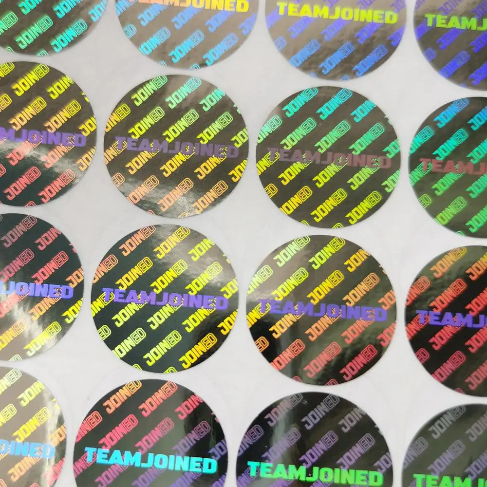 Tamper-Proof Holographic ความปลอดภัยป้าย,Void ซีลรับประกันสติกเกอร์เลเซอร์,โลโก้ที่กำหนดเอง