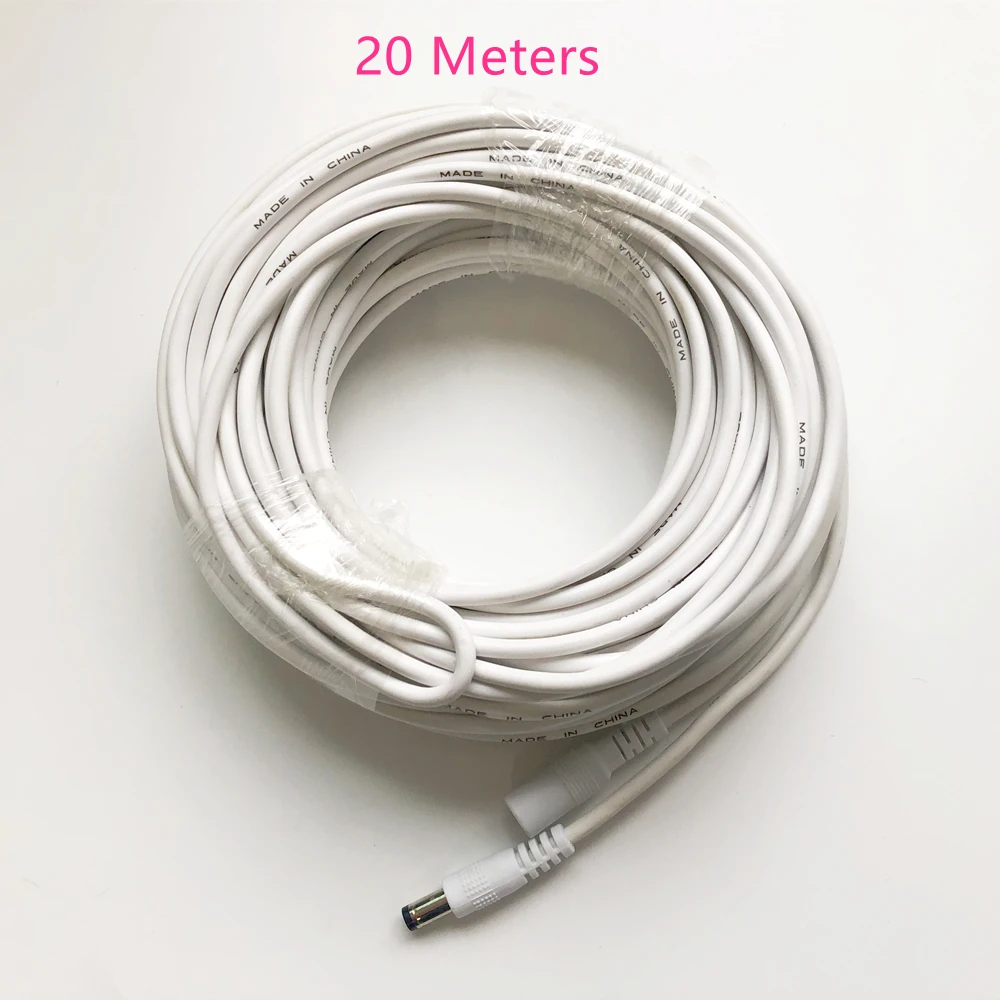 DC 12V Power Adapter Extension Cable 5.5*2.1มม.ชายหญิงสายไฟขยายสายไฟสำหรับกล้องวงจรปิดกล้อง Router