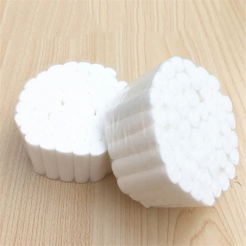 200 uds/4 bolsas 100% rollo de algodón Dental material de dentista producto para blanquear los dientes rollos de algodón quirúrgico de alta absorción