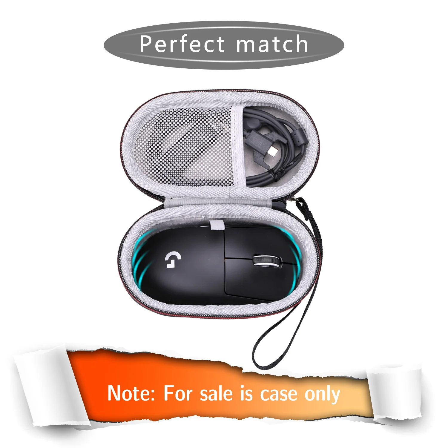 LTGEM Chống Nước Cứng EVA Dành Cho Logitech G PRO X Superlight Chuột Chơi Game Không Dây