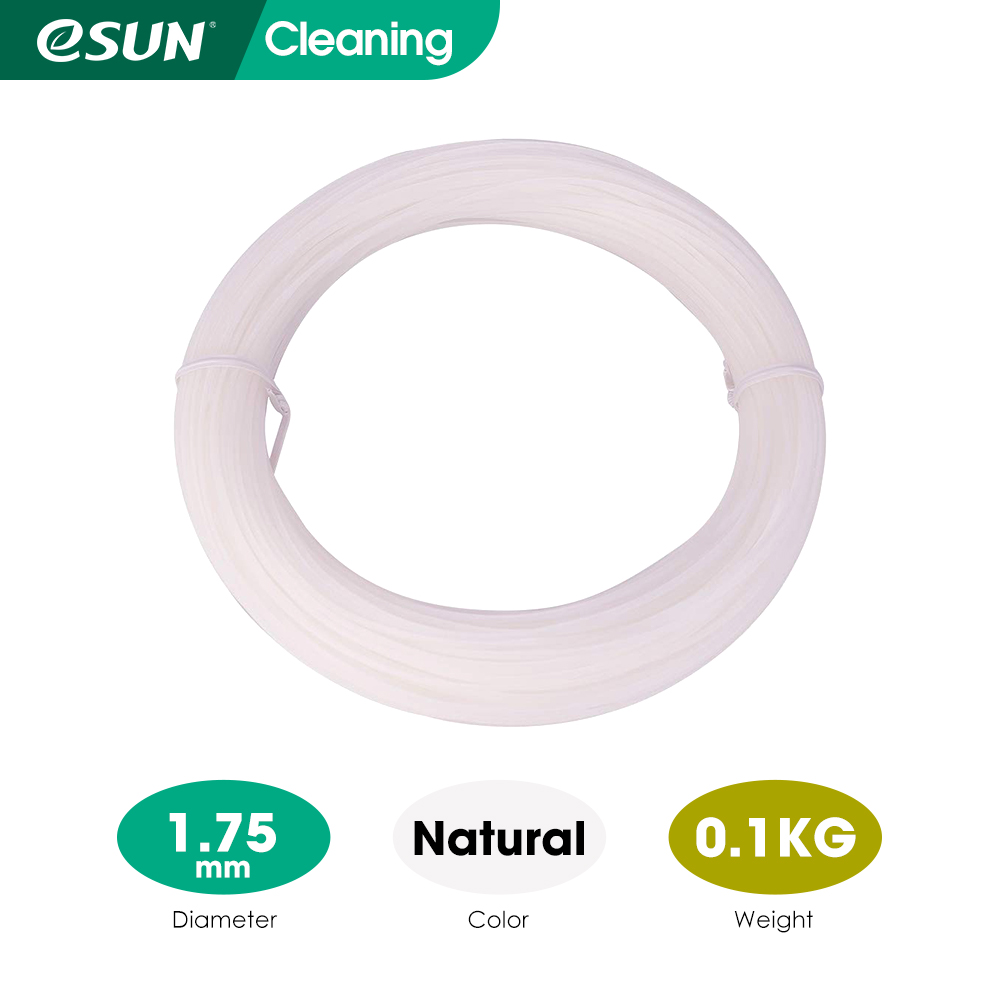 eSUN クリーニングフィラメント 1.75mm、3D プリンタークリーニングフィラメント、100g スプール 3D プリンター用 3D 印刷アクセサリー