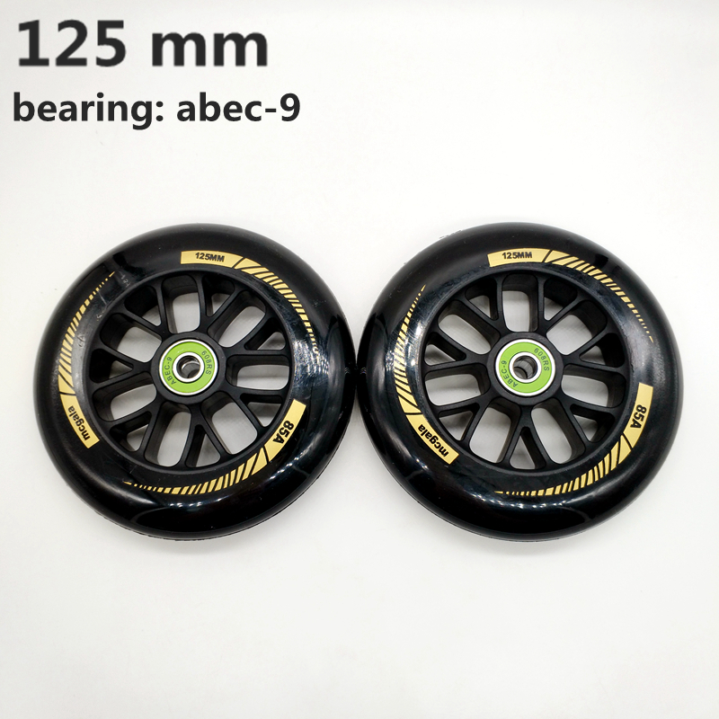 Roda de scooter 125mm 125x24mm incluindo rolamento 2 rodas/lote