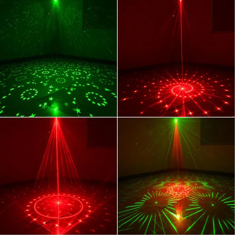 Disco LED 60 รูปแบบRGBเลเซอร์โปรเจคเตอร์โคมไฟWireless Controllerเวทีไฟบ้านDecotrative Party DJ KTV Ball