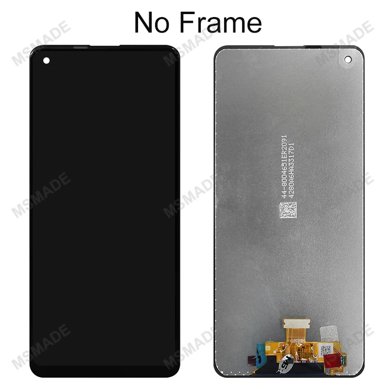 6.5 "삼성 갤럭시 A21S 디스플레이 A217F A217 갤럭시 A21S LCD A217F/DS A217H 용 LCD 터치 스크린 디지타이저 디스플레이