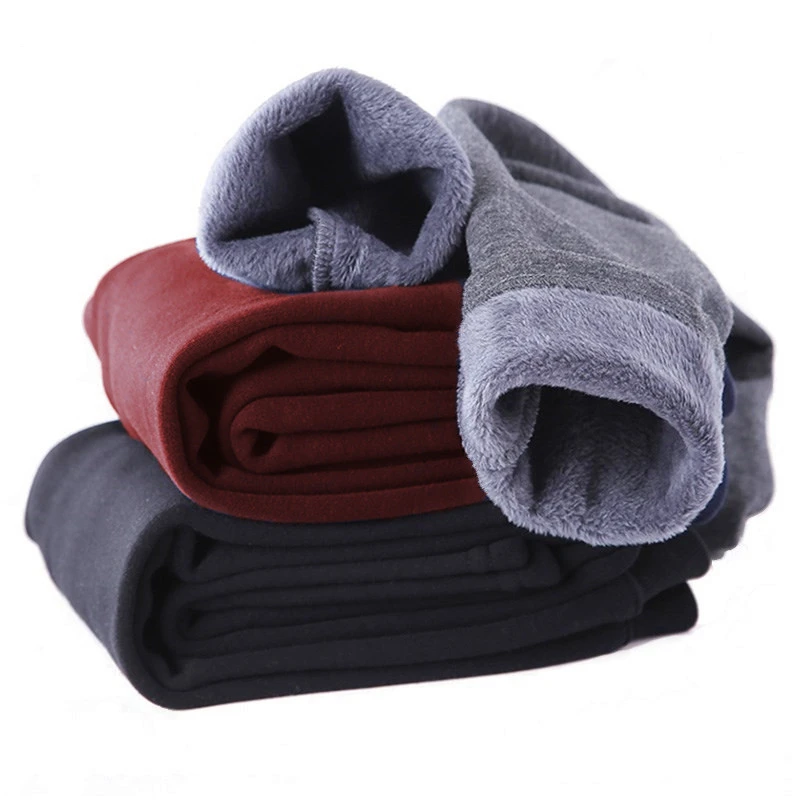 Quần Trẻ Em Bé Trai Thu Đông Thicked Ấm Áp Trẻ Em Quần Đi Học Bé Gái Quần Legging Quần Áo
