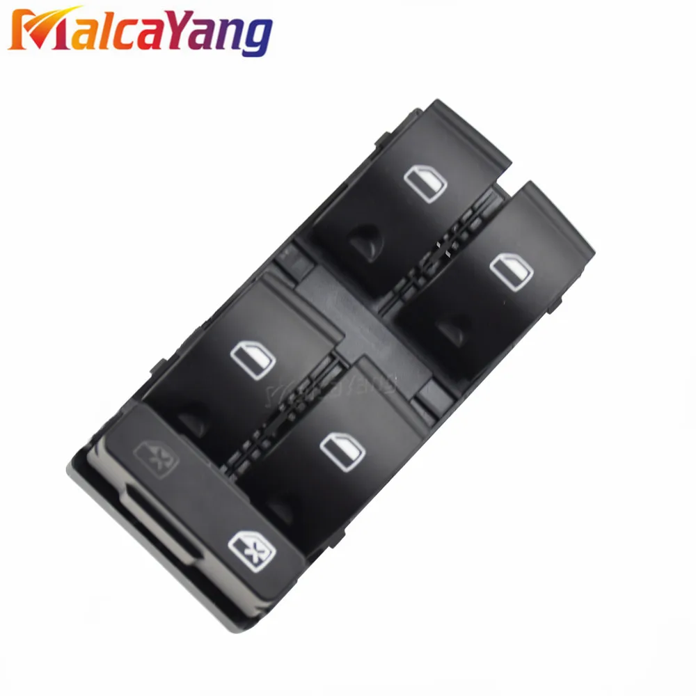 8E 0959851   Para Audi A4 B6, B7 interruptor de Control de ventana principal eléctrico del lado del conductor 8E 0959851 B 8E 0959851 D 8E0 959 851 B/D 5PR