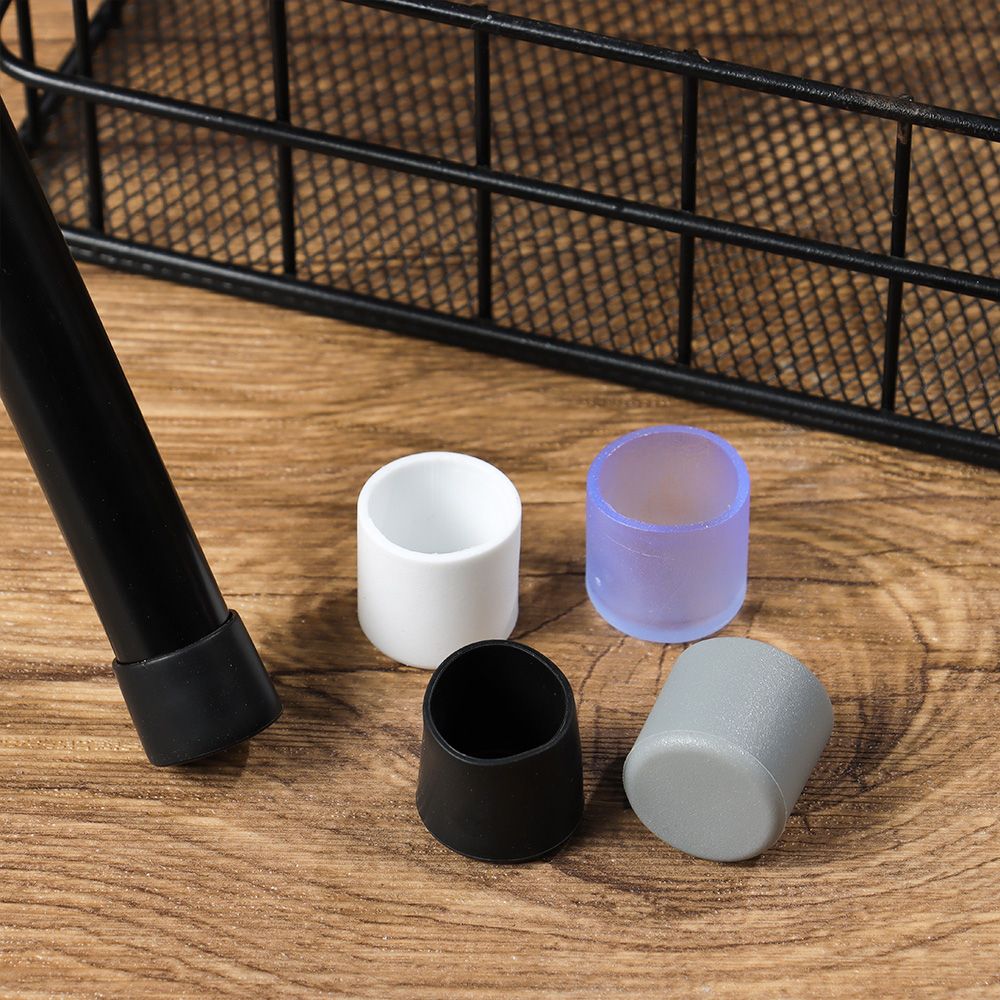 10 teile/satz Stuhl Bein Caps Gummi Füße Protector Pads Kunststoff Rohr Abdeckung Möbel Tisch Abdeckungen Loch Stecker Staub Abdeckung