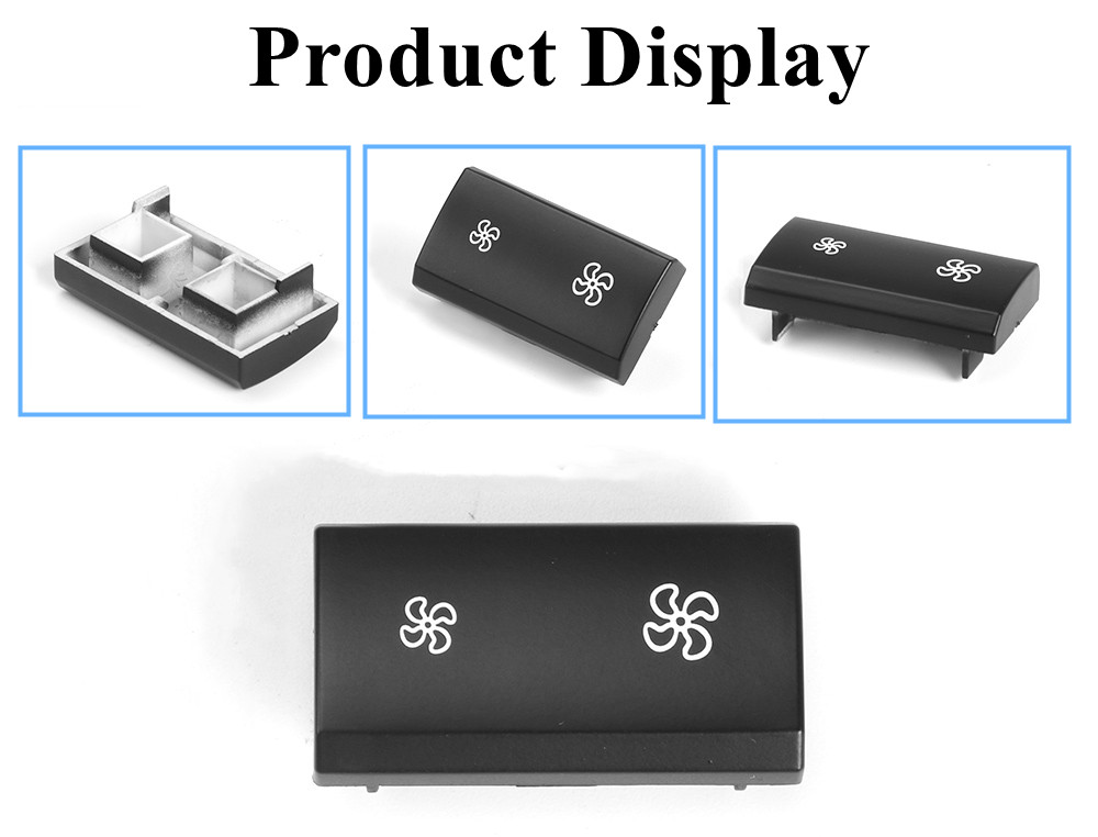 車のダッシュボード空調風量 AC ファンヒーター気候制御ボタンカバー BMW X5 X6 E70 E71 E72 2006-2014