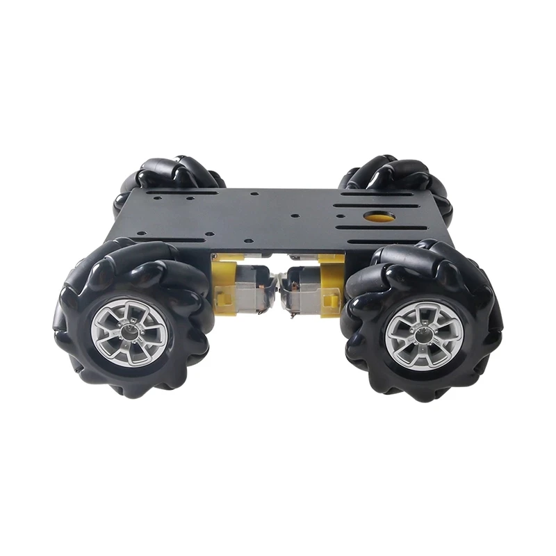 4WD 60Mm Mecanum Bánh Xe Robot Thông Minh Ô Tô Kim Khung Xe Bộ 4 TT Động Cơ Chưa Lắp Ráp Cho DIY Máy Làm Học Tập