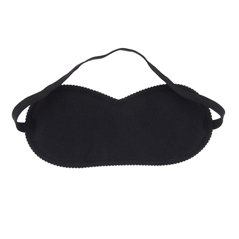 Nam Nữ Đen Mềm Mại Miếng Mặt Nạ Mắt Nhanh Ngủ Du Lịch Mặt Nạ Mắt Eyeshade Che Dán Cường Lực Di Động Bịt Mắt
