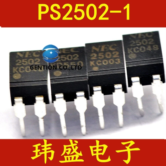 20PCS PS2502-1-F3-A PS2502-1 NEC2502 2502 DIP4 photoelectric coupling in stock 100% new and original