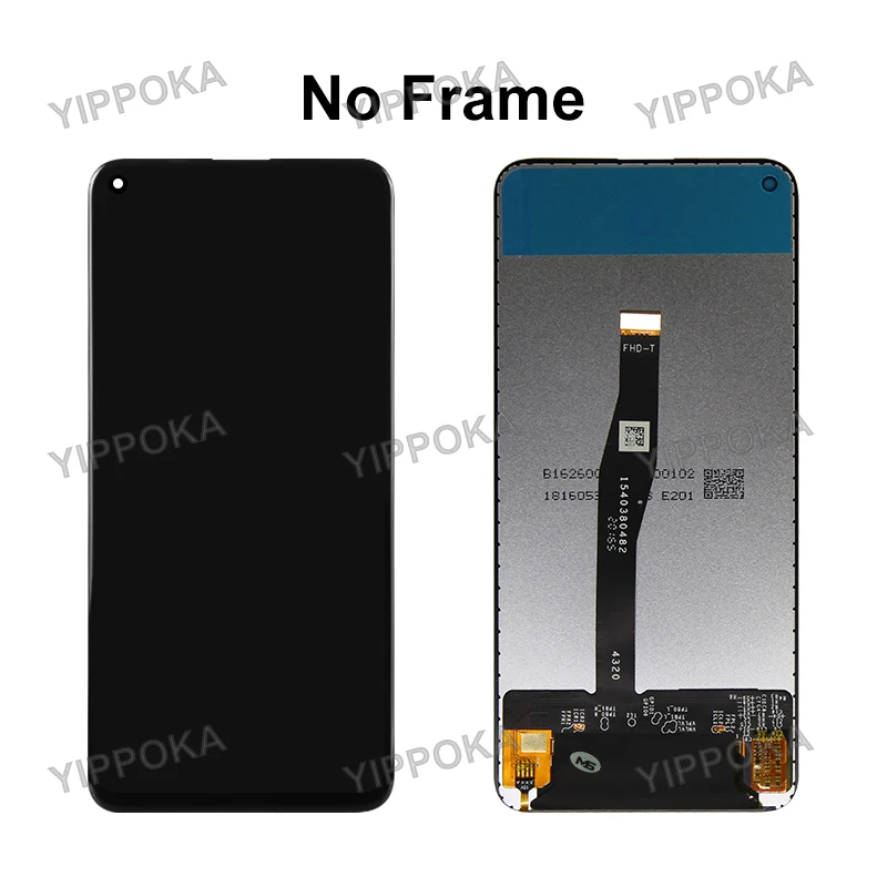 Para huawei honor 20 display lcd digitador da tela de toque para huawei nova 5t lcd YAL-L21 YAL-AL00 YAL-L71 display peças reposição