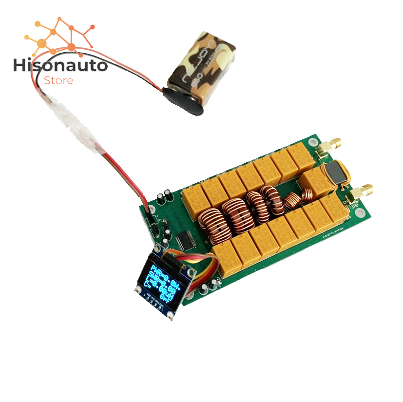 Hisonauto ATU-100 ATU100 1,8-50 MHz DIY-Kits Automatischer Antennentuner von N7DDC 7x7 Firmware programmiert / SMT/Chip gelötet