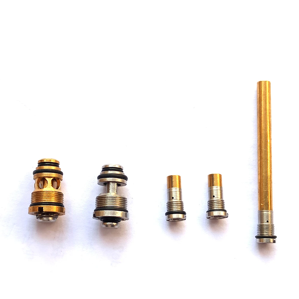 Construcción de acero inoxidable, válvula de entrada de 6,4mm y 5,45mm, válvula de liberación, recarga de granadas, boquilla de salida de chorro de Ram para cargador de energía de Gas