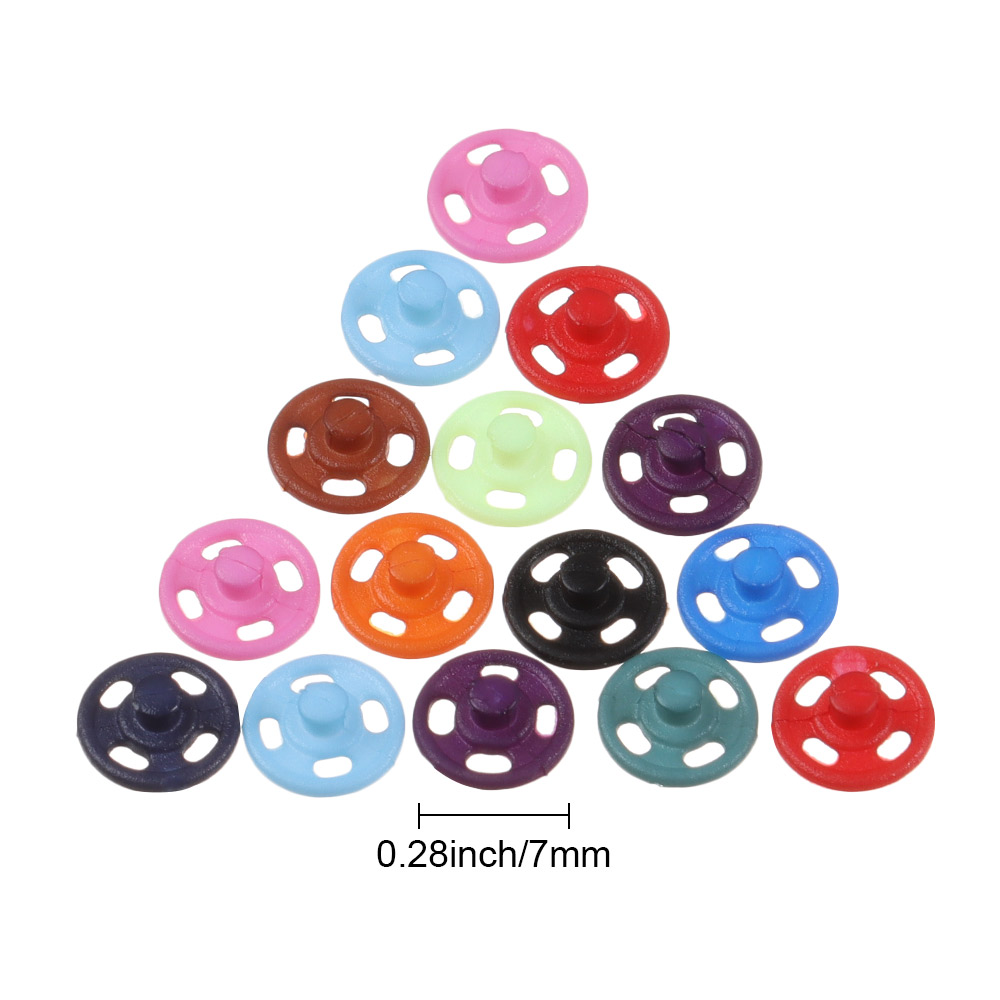 10/24Pcs Mini Taste Schnalle für 1/6 Puppe DIY Puppe Kleidung Metall Schnalle Unsichtbare Snap Handgemachte Puppe kleidung Nähen Zubehör