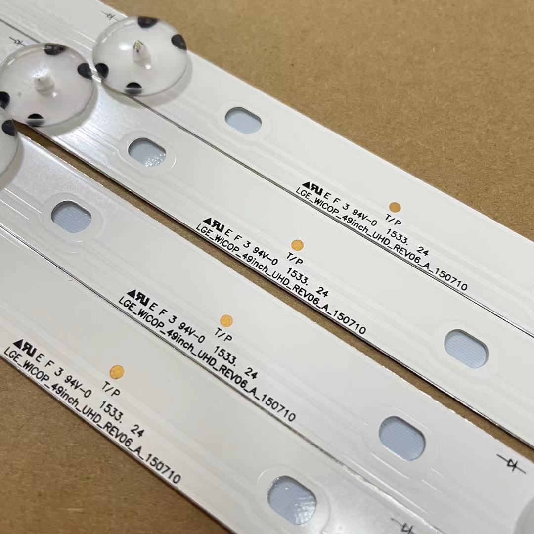 Rétroéclairage TV LED LG, 49UH651V, 49UH610A, 49UH6100, 49LF5100, 49UH6030, 49UF640V, 49UF6407, 49UF640, 49LF510V, LGE_WICOP _ 49 inch _ UHD