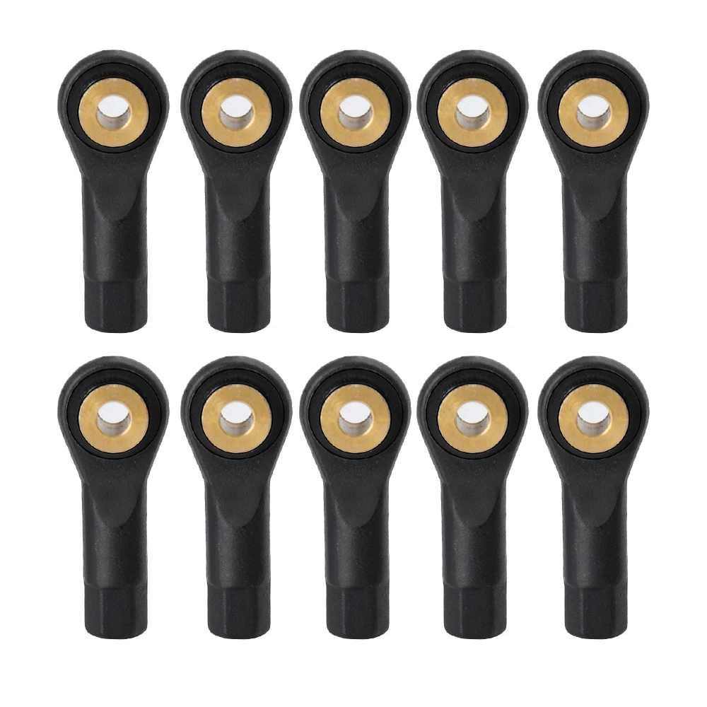 AXSPEED 10 Uds plástico M2 M3 extremo de varilla rótula 19/26/27/30mm para 1/10 coche trepador de control remoto camión Buggy RC barco avión