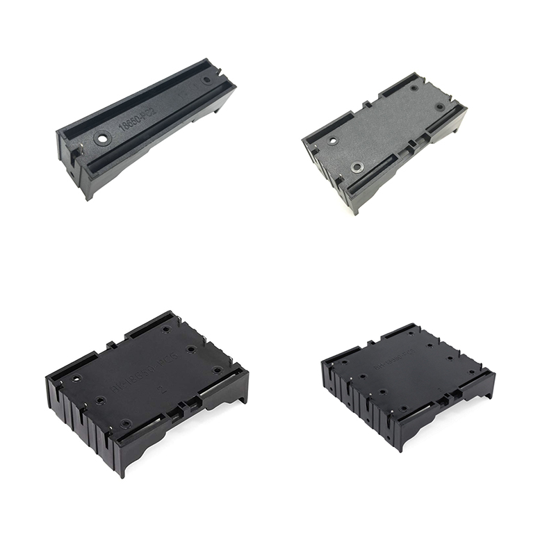 Новый DIY ABS 18650 Чехлы для аккумуляторов 1X 2X 3X 4X 18650 Чехол для хранения аккумуляторов 1 2 3 4 слота Контейнер для аккумуляторов Жесткий штифт