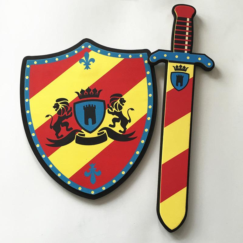 Eva 海賊剣おもちゃシールドセット子供屋外コスプレアニメ映画ショー泡ソフトアルマおもちゃ武器子供ゲームシミュレーションギフト