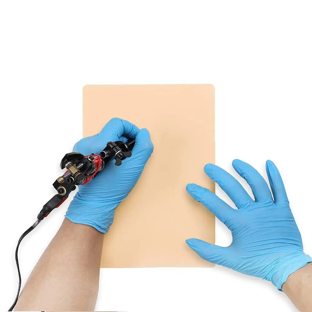 3/5/10/15/30 Chiếc Silicone Mềm Hình Xăm Thực Hành Da Đôi Thường Trực Trang Điểm Hình Xăm Giả người Mới Bắt Đầu Thực Hành Microblading Accessorie