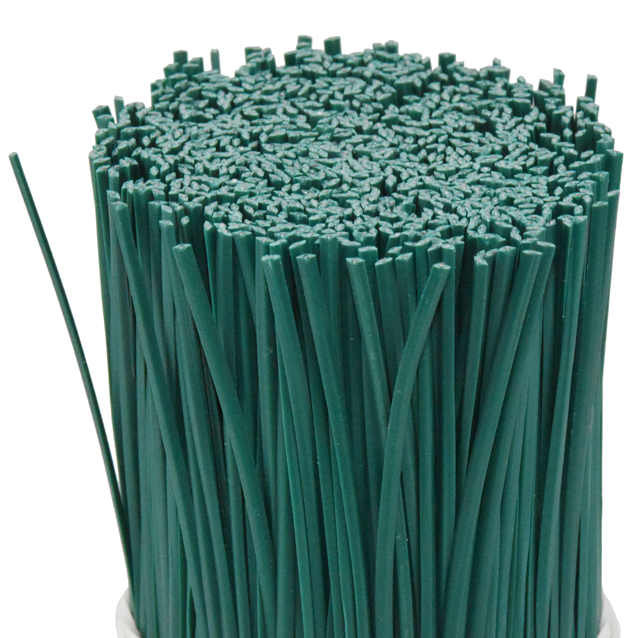 Bridas reutilizables para jardinería, amarre de alambre de hierro oblato para plantas y flores, enredaderas trepadoras, cuerdas recubiertas multifunción, 100 unidades