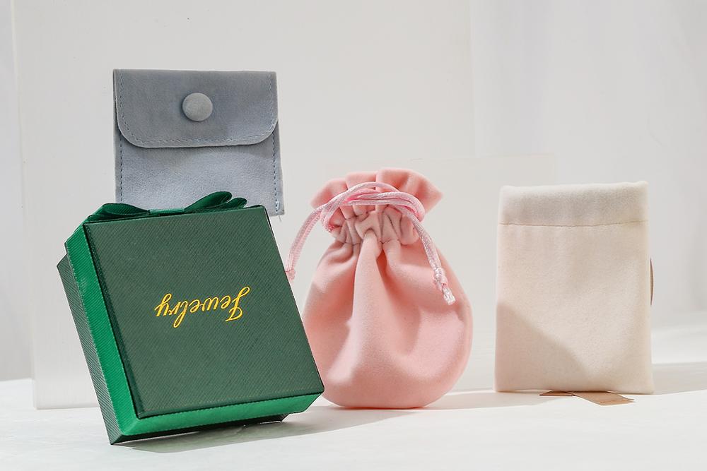 Yhpup Bông Tai Vòng Cổ Trang Sức Tặng Túi Nhung