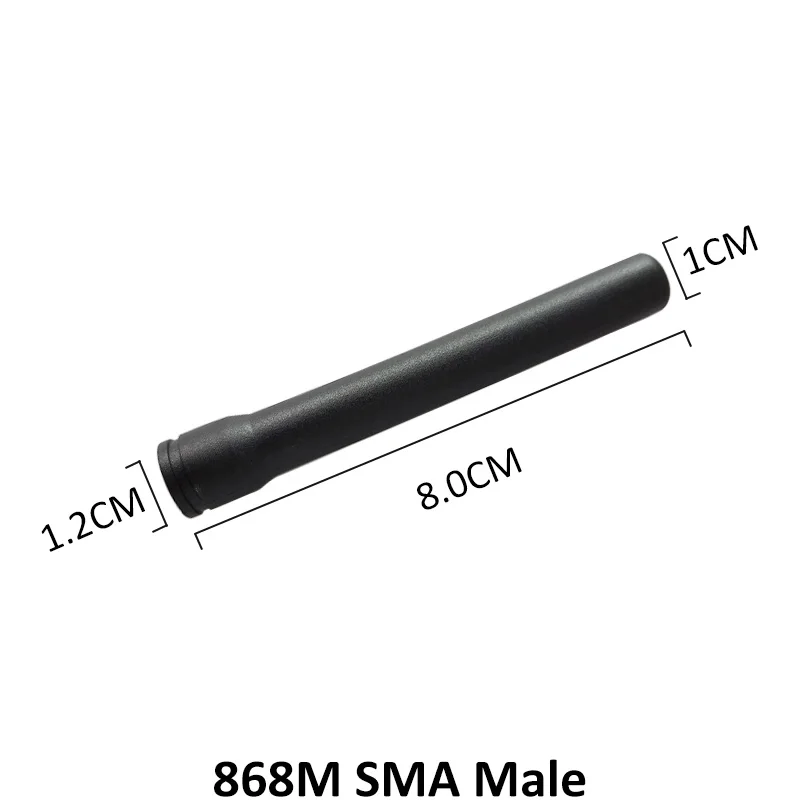 GWS 5 Stück 868 MHz Antenne 10 cm 3dbi SMA männlich weiblich 915 MHz Lora Router Antene PBX IoT Modul Lorawan Signalempfänger Antena