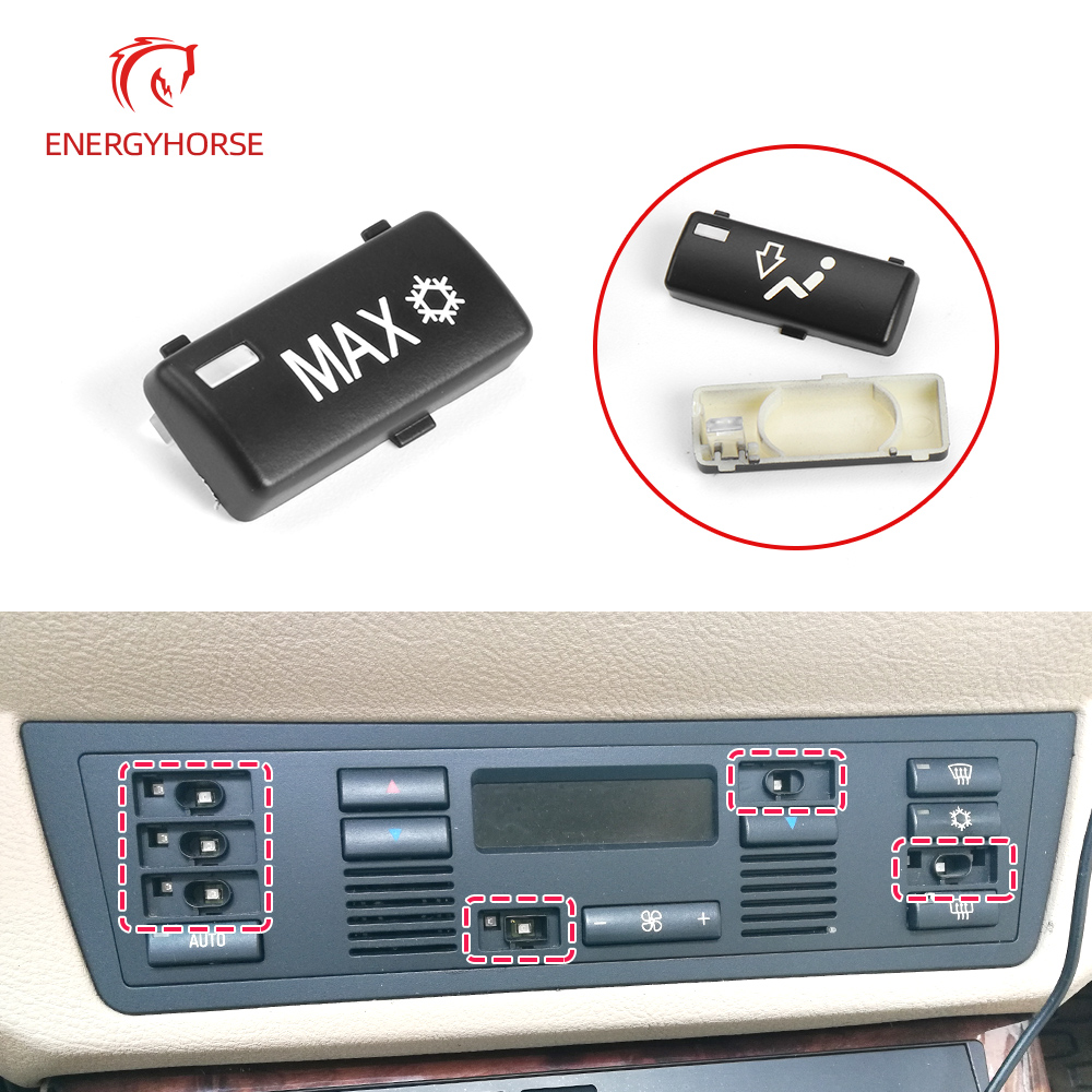 車の温度および温度コントローラー,エアコンカバー,ボタン,bmw 5シリーズe39 x5e53の温度コントローラー