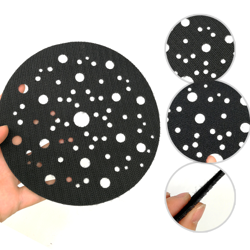 2 Stück 6 Zoll Klettverschluss Pad Saver Interface Pad Oberflächenschutzscheibe 150 mm Schutzfolie für Schleifpad Exzenterschleifer