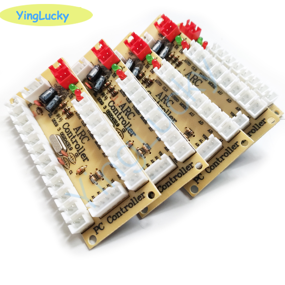 2 spieler Null Verzögerung Arcade USB Encoder PC zu Joystick Arcade Rocker Circuit Board Control Panel Für MAME Gaming