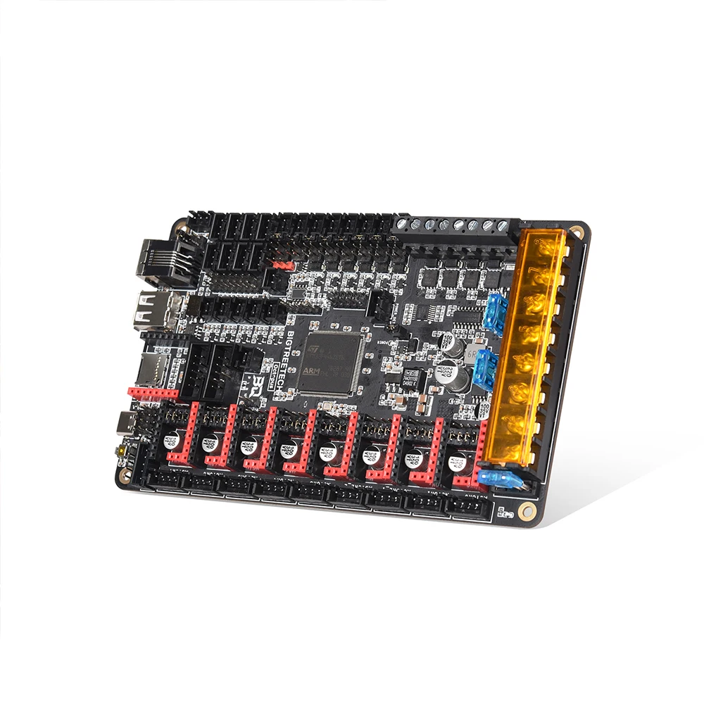 หน้าจอ: หน้าจอ: BTT OCTOPUS V1.1 32bit ควบคุม TMC2209 TMC2208 UART 3D ชิ้นส่วนเครื่องพิมพ์เมนบอร์ด Ender 3 V2 อัพเกรดสําหรับ VORON