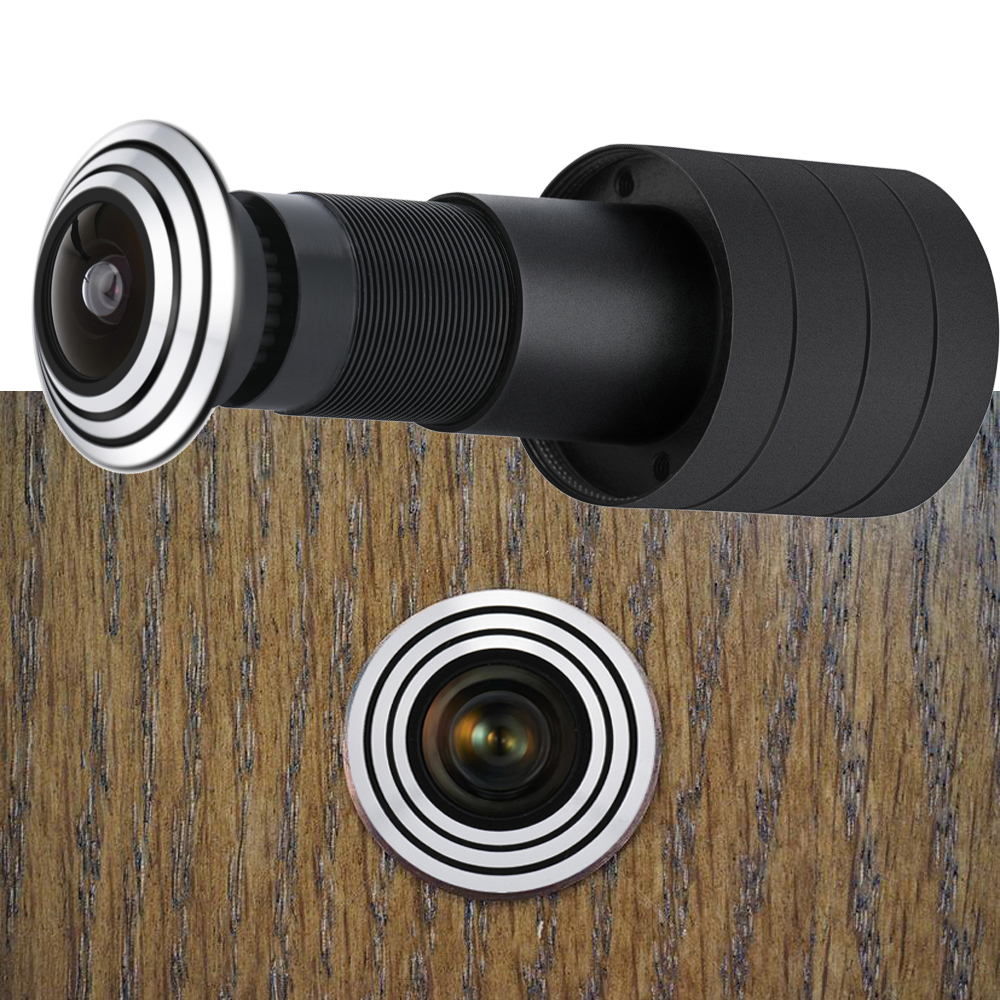 Tuya Wifi Cửa Mắt Camera Mini Nhìn Trộm Cửa WifI IP Góc Rộng 1.6MM Mắt Cá 2Way Âm Thanh Xây Dựng-trong Loa Khe Cắm Thẻ TF