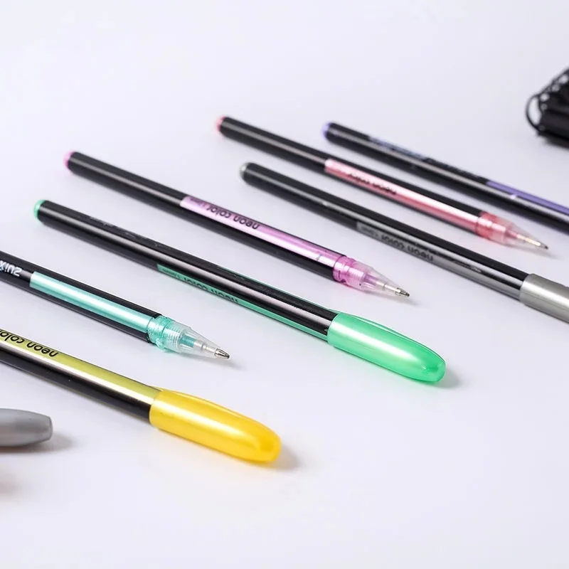 12 Cái/Bộ Bút Gel Bộ Lấp Lánh Bút Gel Cho Trường Văn Phòng Sách Tô Màu Dành Cho Người Lớn Trên Các Tạp Chí Vẽ Doodling Nghệ Thuật Đánh Dấu Khuyến Mãi bút