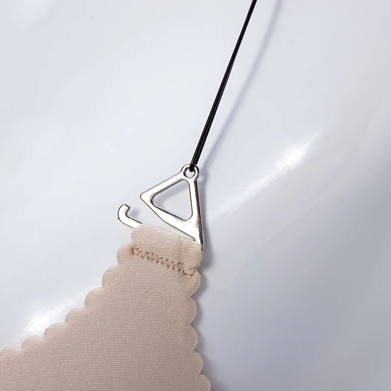 1 par/2 pares/3 pares de correas de sujetador con hebilla de Metal, cinturón elástico transparente de silicona ajustable, accesorios íntimos invisibles