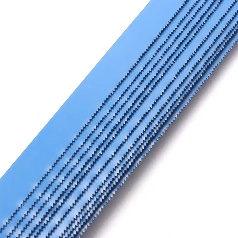 10 Chiếc Màu Xanh Đen Thép Carbon Lưỡi Cưa Lưỡi Dài 300 Mm Gia Công Kim Loại Lưỡi Dao Cắt Kim Loại Dụng Cụ Phụ Kiện