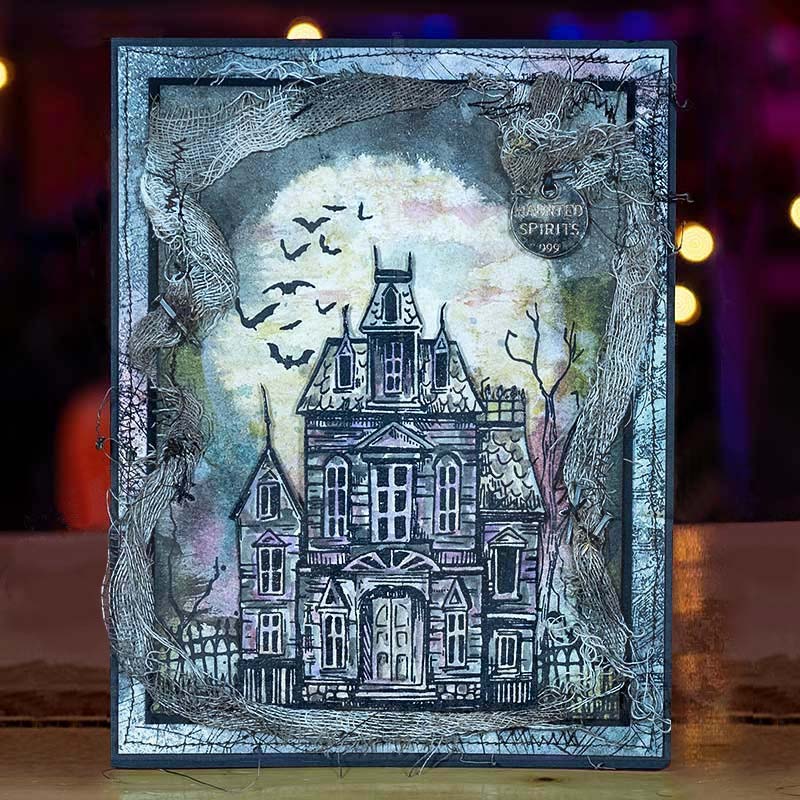 Stempel Silikon Transparan Pemandangan Musim Dingin Natal Huruf "HOLLY JOLLY" untuk Scrapbooking DIY/Kerajinan Dekoratif Pembuatan Kartu