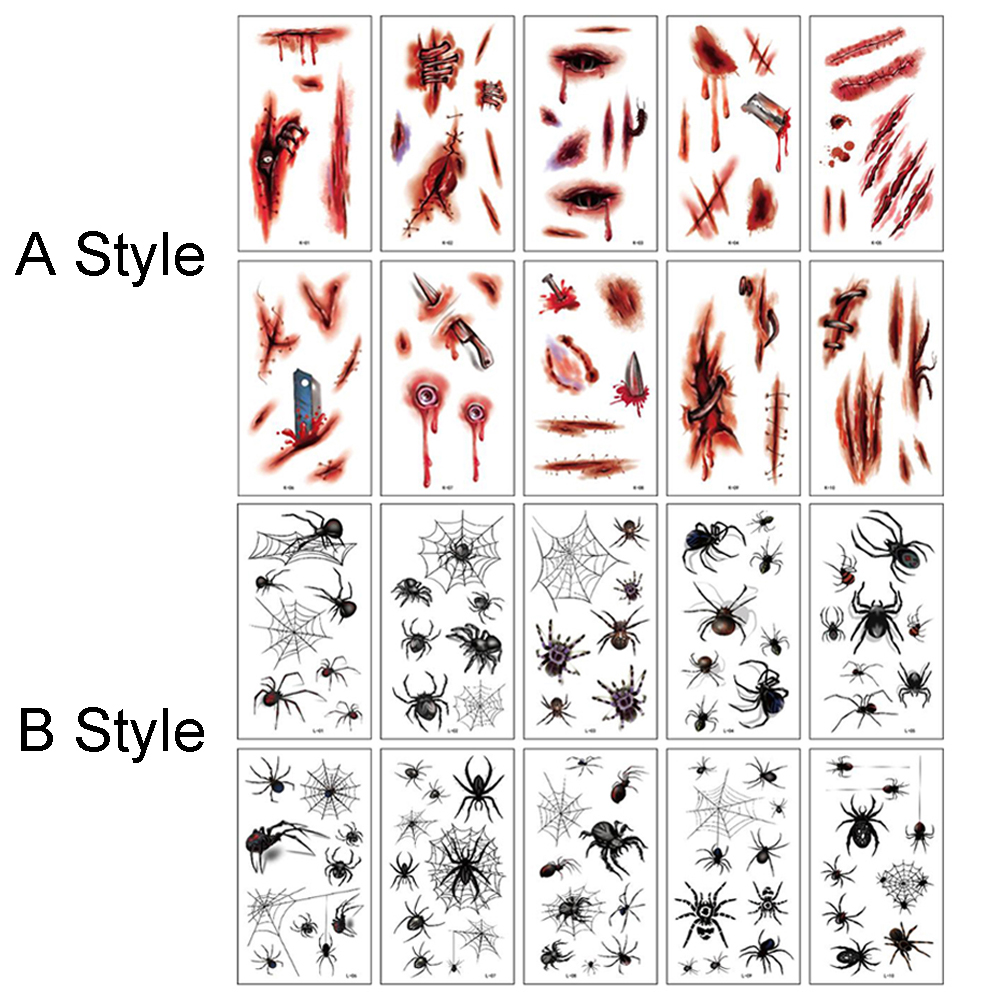 10 листов/упаковка, наклейки для макияжа лица