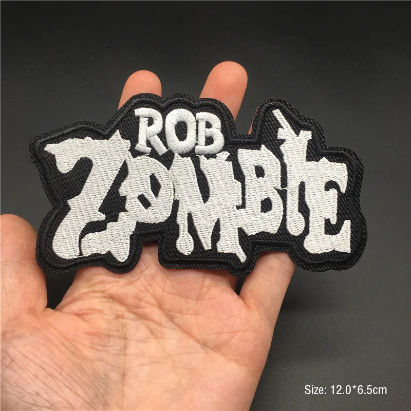 Ban Nhạc Rock Miếng Dán Cho Quần Áo Nhạc Kim Loại Punk Miếng Dán Appliques Sắt Trên Các Huy Hiệu Quần Áo Dán DIY May Embroideriy Sọc