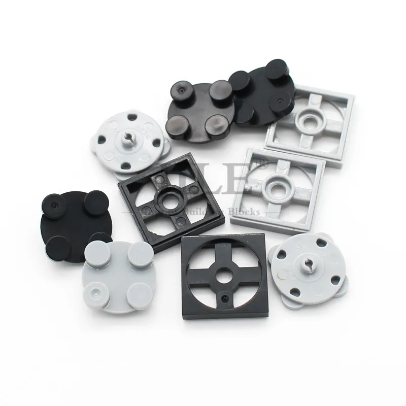 20 piezas bloques de construcción Moc tocadiscos Base de placa 2x2 con tapa 3680 3679 DIY ladrillos creativos compatibles clásicos piezas de ensamblaje
